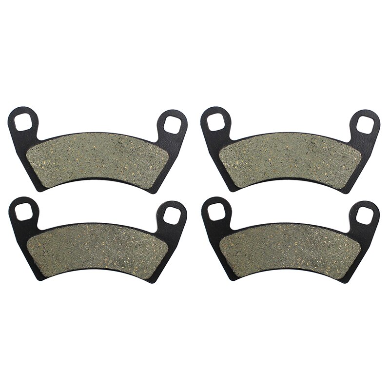 Piezas de motocicleta, pastillas de freno delanteras y traseras, discos para POLARIS RZR XP 4 Turbo XP Turbo Pro Turbo FA680 FA656: 1 Set Rear