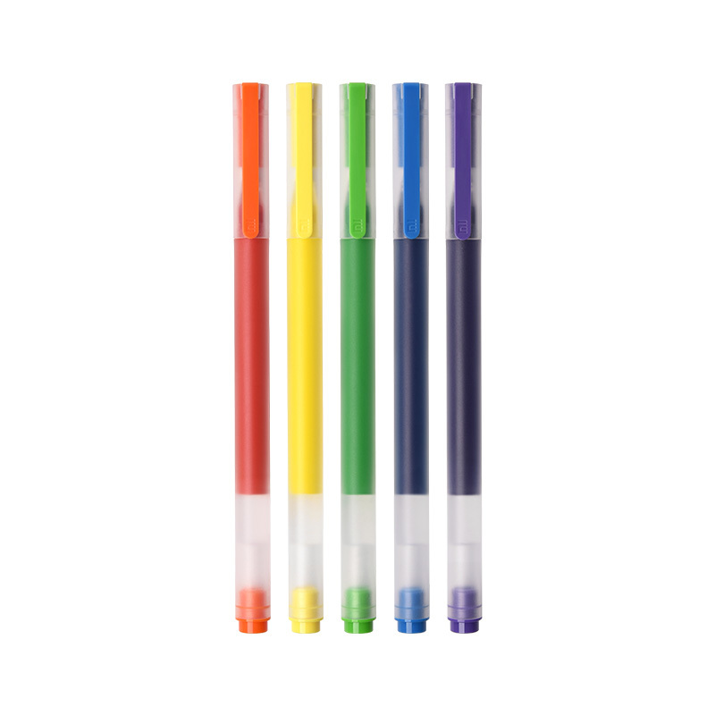 Original Xiaomi High-capacity Ink Pen 7 Color 0.5mm Xiaomi Pen Mi Pen Writing Pen For School Office Art Stationery Large Ink Pen: black