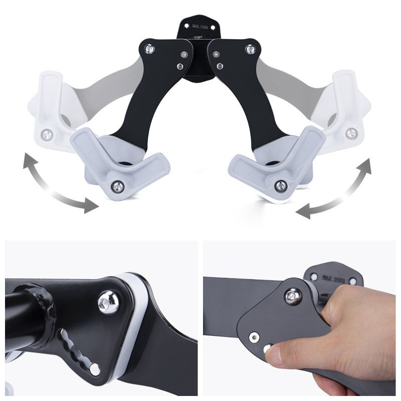 Bicicleta da bicicleta rack de estacionamento ajustável mtb estrada da bicicleta montagem na parede gancho ciclismo expositor rack de armazenamento vertical interior da bicicleta