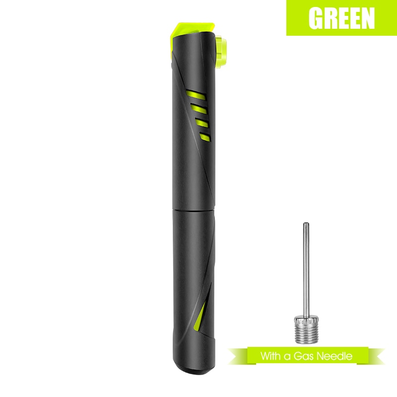West bike draagbare fietspomp mini handfiets luchtpomp bal speelgoed bandenpomp schrader presta ventiel mtb racefiets pomp: Groente
