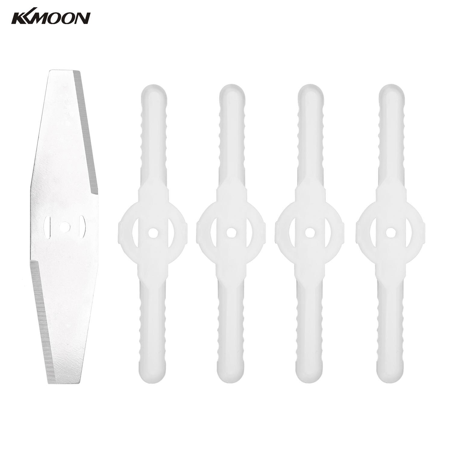 KKMOON 5 PCS Lawn Mower Blade Set Grass Trimmer Weeder Blades Kit Mower Accessory for Garden Agriculture