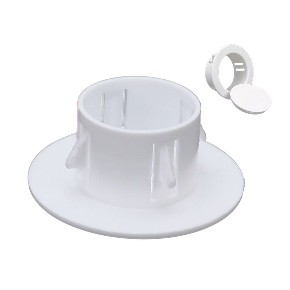 Cubierta decorativa para orificio de pared de 40 a 100mm, rejillas protectoras, tapa decorativa, enchufe de plástico para aire acondicionado: Cromo