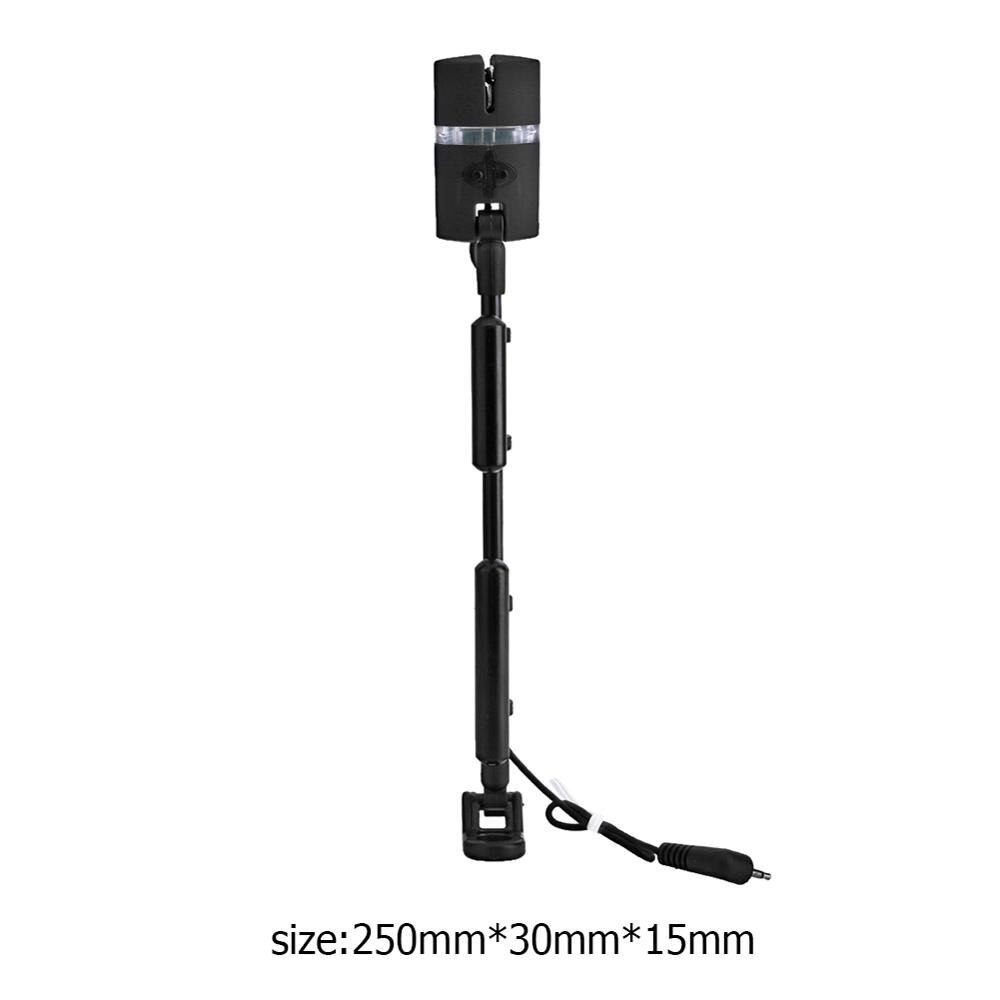 1/2/4pcs Carp Fishing Alarm Swingers Hangers 7 Colors LED Illuminated Bite Indicators with Carrying Case Pesca Fish Tackle: 1pc