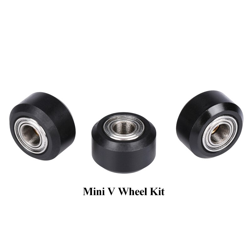 CNC Plastic wheel Delrin v wheel with 625ZZ MR105zz Bearing for V-Slot Aluminum Profile, 3D Printer, OX CNC Router