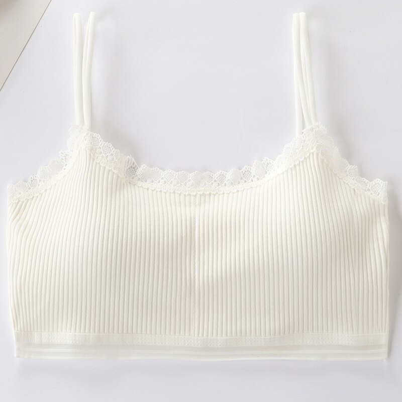 Teenage Girls Training Bras Young Girl Bra Lace Teenage Underwear For Kids Summer Teens Puberty Clothing Children Vest Brassie: 2