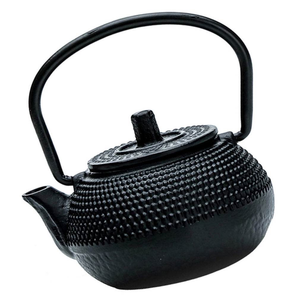Ultra Small Cast Iron Tea Kettle Teapot Teakettle Decoration Ornament Adornment