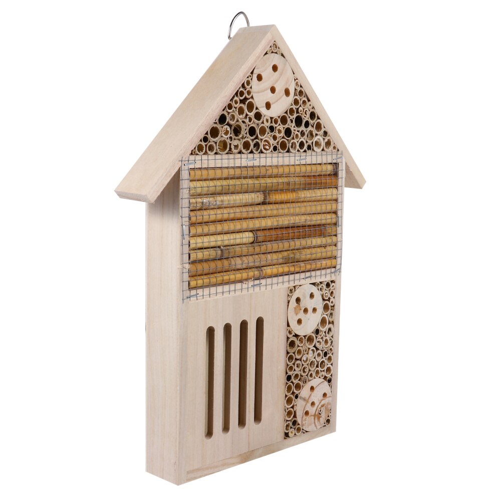 Outdoor Garden Wood Insect House Beehive Bug Room Hotel Bee House