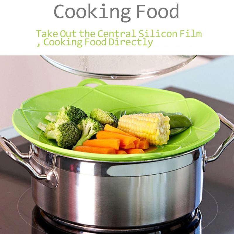 26Cm/28Cm coperchio da cucina magico coperchi in silicone tappo anti-trabocco coperchio pentola coperchio tappo di versamento accessori da cucina utensili da cucina