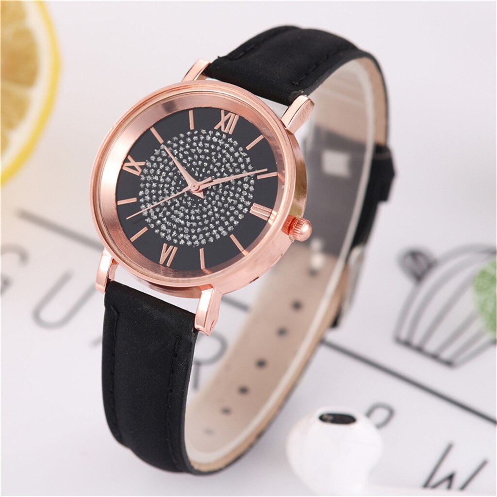 Luxe Horloges Quartz Horloge Roestvrij Staal Wijzerplaat Casual Bracele Horloge Rose Goud Waterdicht Dames Horloge Klok