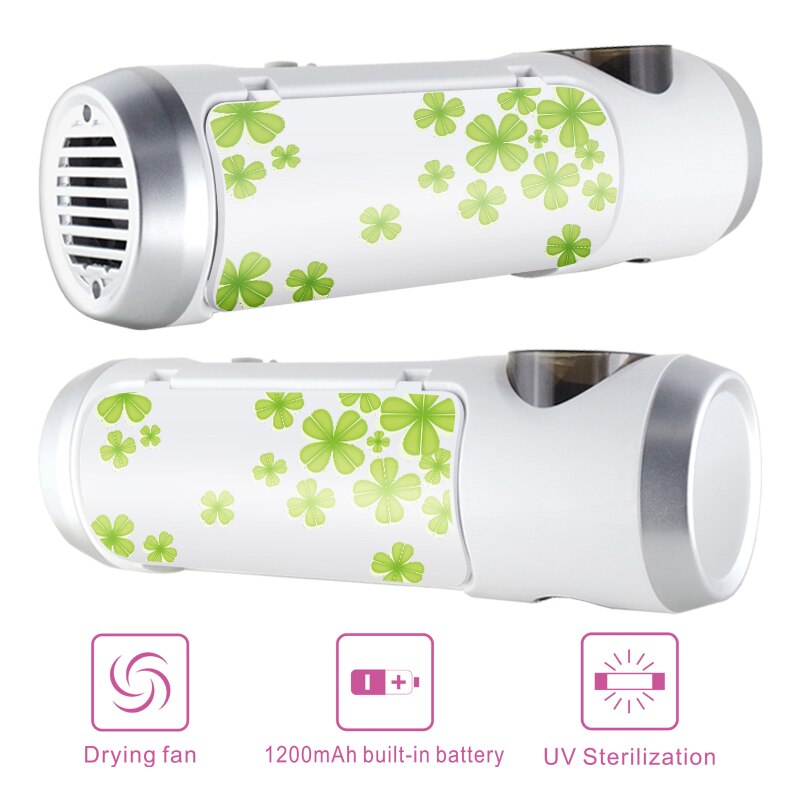 USB Rechargeable 3-in-1 UV Toothbrush Sanitizer Sonic Toothbrush Holder B100 Toothpaste Dispenser Multi-function Light Sanitizer