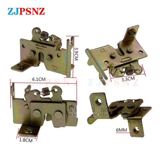 Scooter E-Bike Seat Lock Catch Buckle Scooter Motorcycle Quad ATV Go Kart Electric Bike Motorbike Seat Lock 38mm-57mm Seat Lock: Red