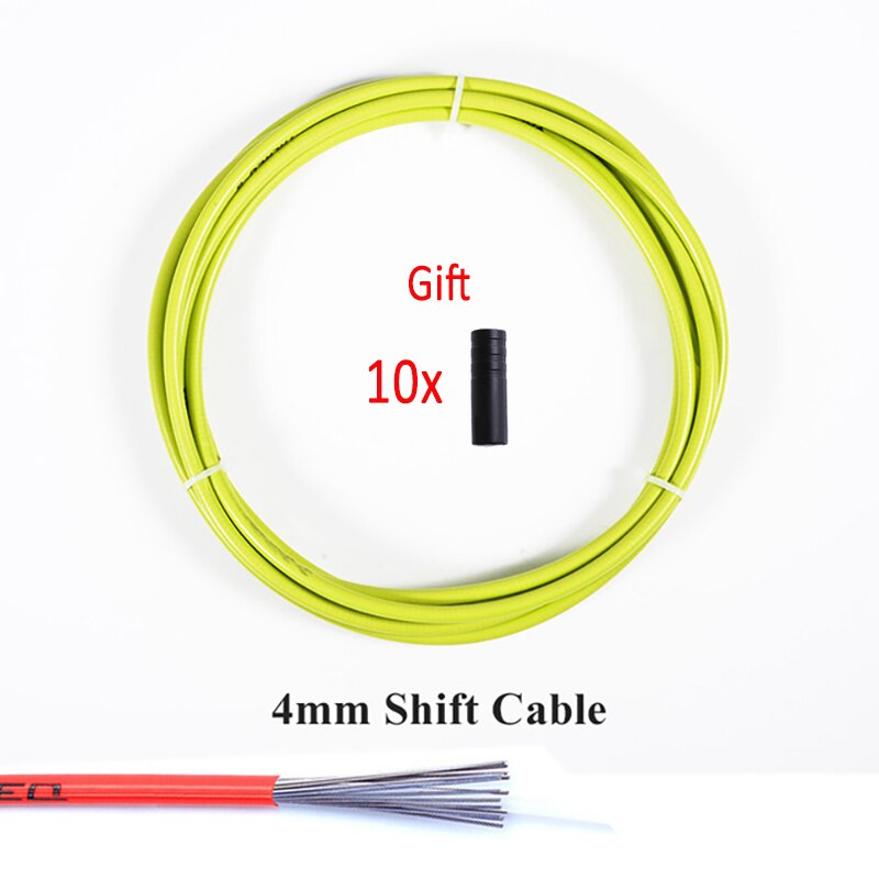 3M Universal Bicycle Brake Cable Housing Shift Cable Wire Pipe for 4mm/5mm MTB Road Bike Derailleur Brake Line Front Rear Tube: Red