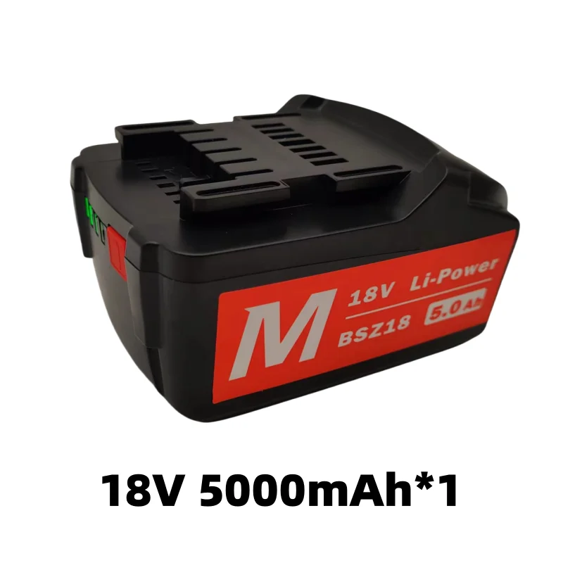 Akumulator 18V 9.0Ah do elektronarzędzi akumulatorowych Metabo wiertarki klucz młotki do akumulatorów Metabo 18V 9000mah BSZ18 625591000: SZARY