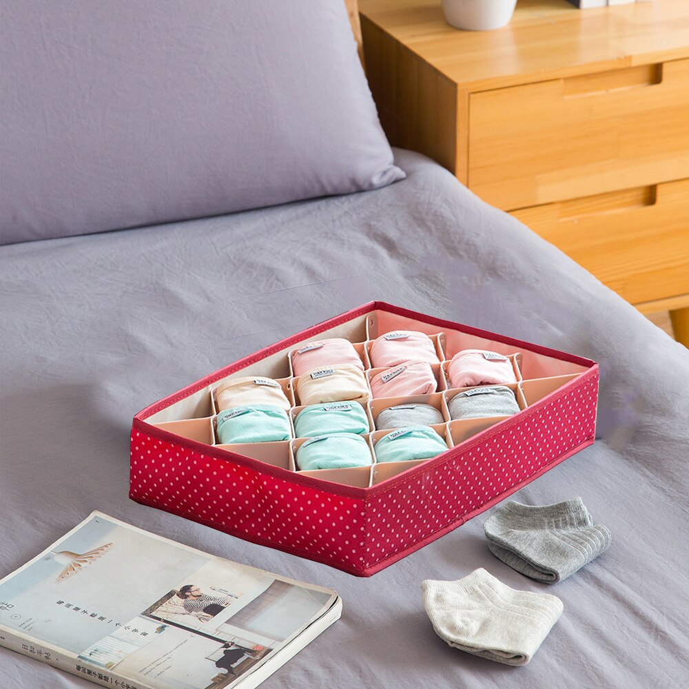 6PCS Plastic Multi Compartment Grid Drawer Divider Adjustable Drawer Organiser Vanity