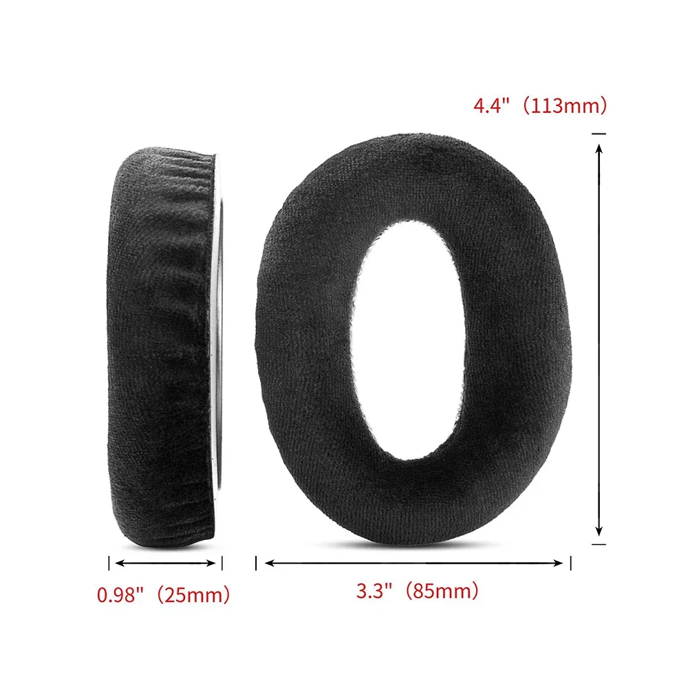 Ersatz-Ohrpolster aus Erinnerung-Schaum, geeignet für Sennheiser HD 600 660S 650 6XX 580 58X 565 545 535 Kopfhörerzubehör
