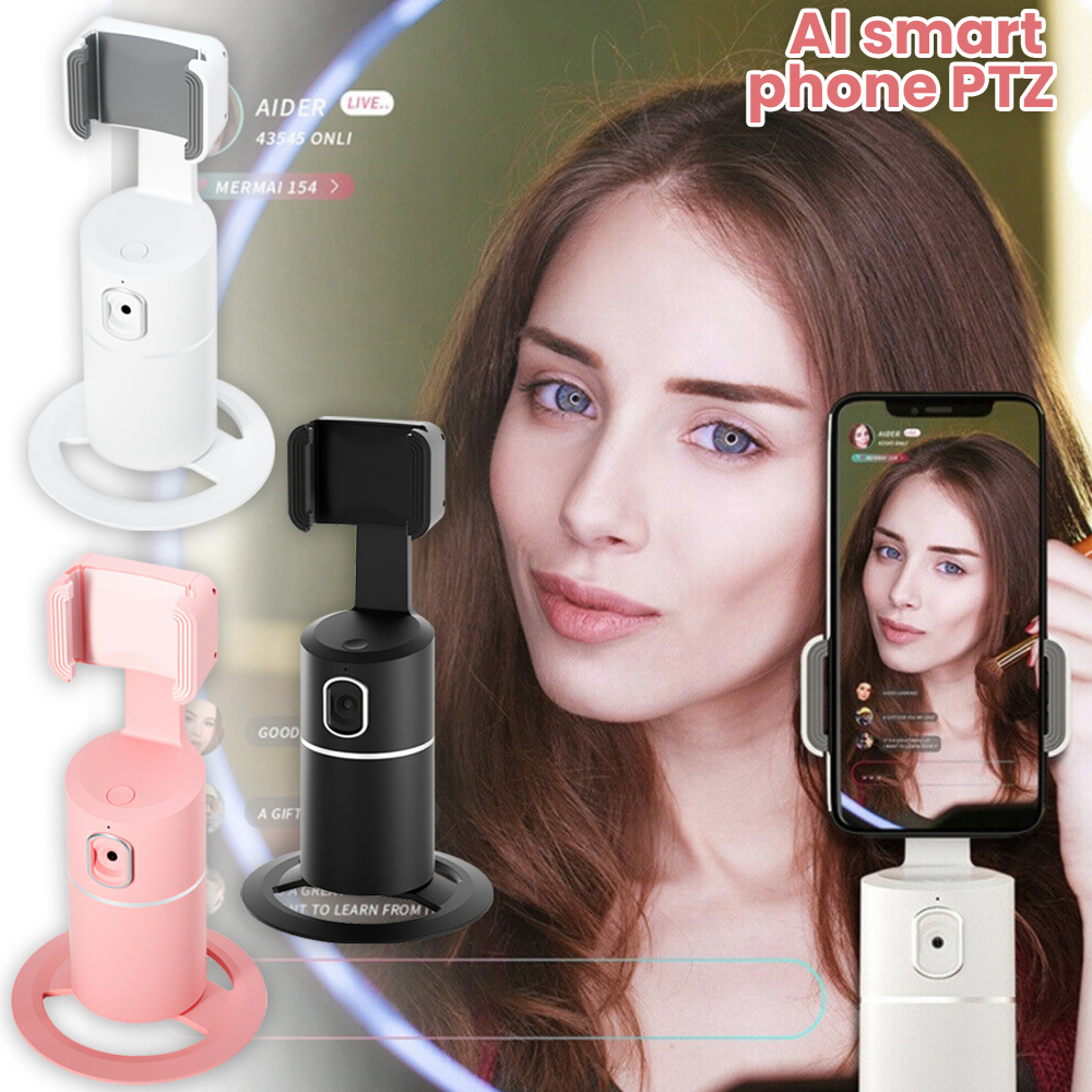 Travor Auto Tracking Smart Schieten Telefoon Houder Smartphone Selfie Schieten Gimbal Object 360 Rotatie Auto Gezicht Tracking Houder