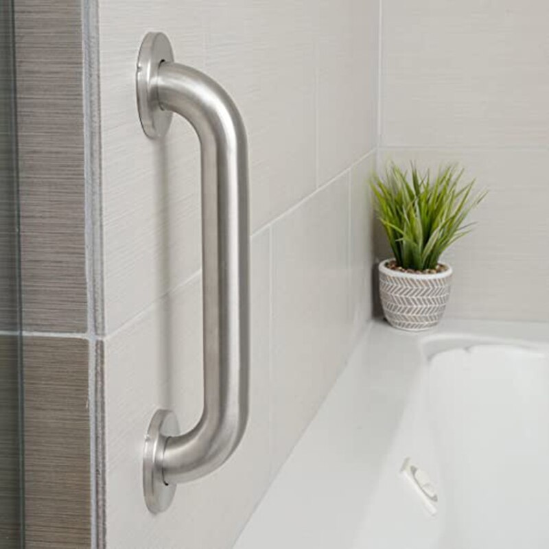 Barra de agarre para ducha, accesorios de baño, barra de agarre de con pasamanos de seguridad, 30/40cm,