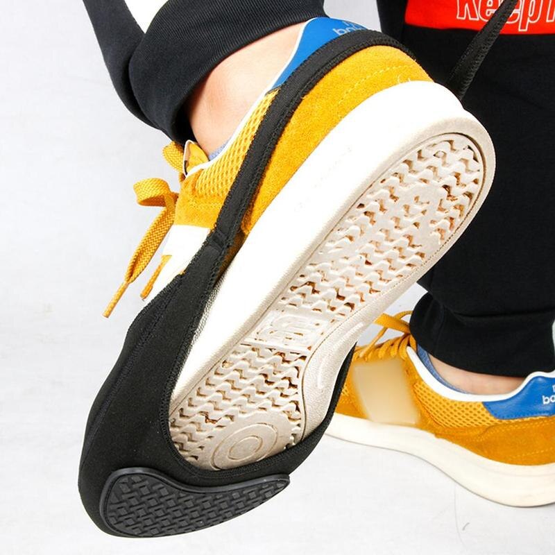 Effen Neopreen Outdoor Fietsen Gear Shifter Schoen Laarzen Slijtvaste Zwarte Anti Motorfiets Gesp Protector Anti U4S1