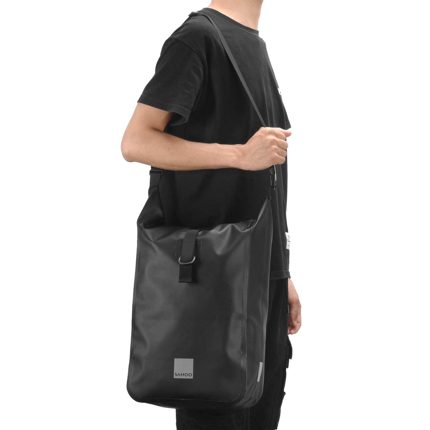 Multifunktionel cykelcykel bagsæde bagagerumstaske stor kapacitet udendørs sportspose rack tasker skulder håndtaske