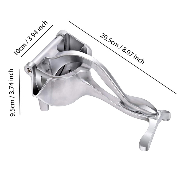 Aluminium Alloy Manual Juice Squeezer, Fruit Juicer Hand Squeezer, Easy Use Heavy Duty Lemon Citrus Juicer, Kitchen Accessories: S