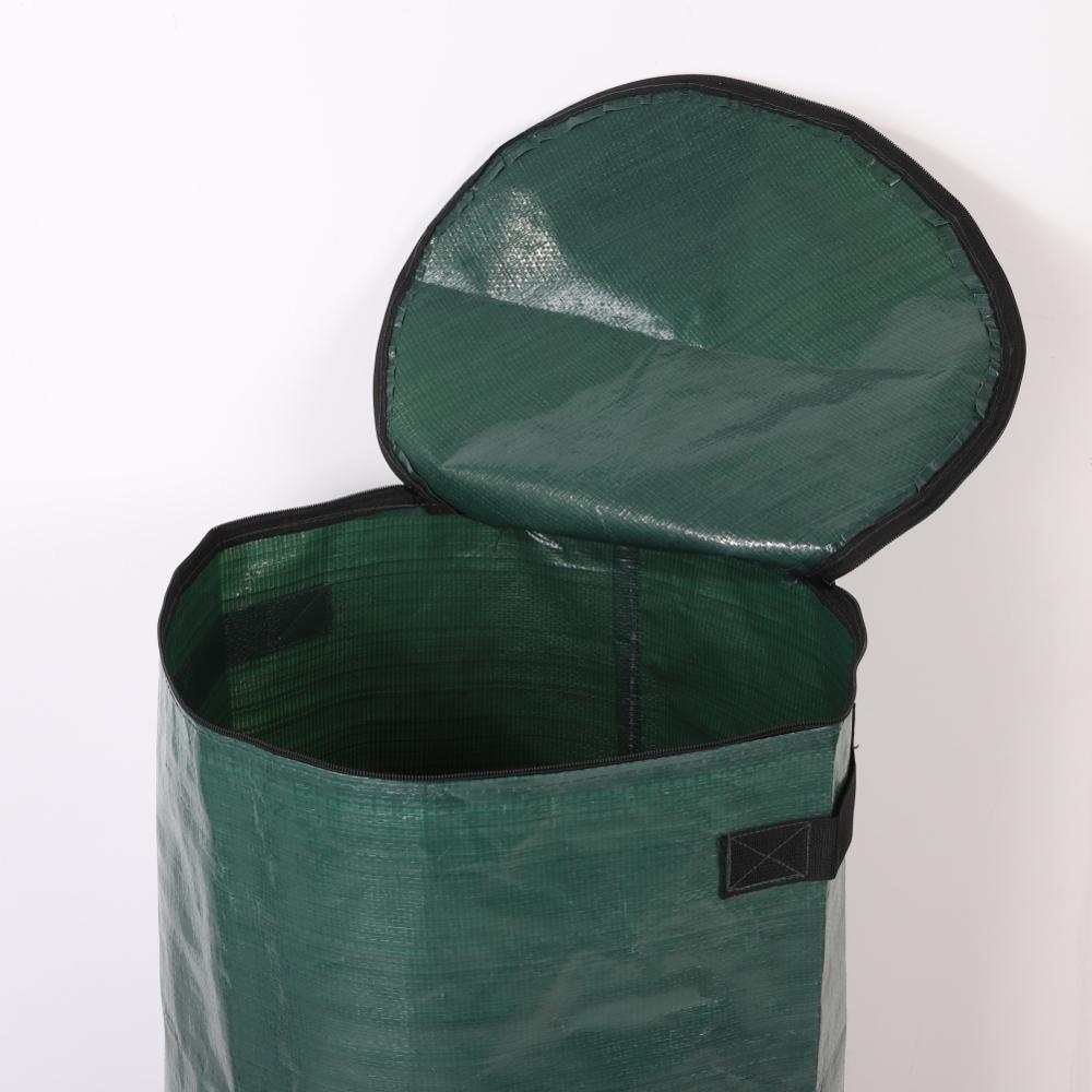 Home DIY Organic Fertilizer Bag Kitchen Garden Yard Compost Bag Eco-friendly Kitchen Food Scraps Trash Bags (45*80cm)
