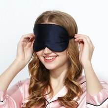 1 Stuks Slaap Masker Voor Slapen Zijde Oogmasker Slaap Blinddoek Moerbei Zijde Slaapmasker Ogen Cover Bandage Glad Rest Aid