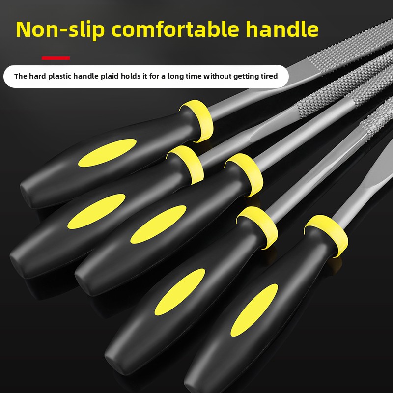 Pilnik robić obróbki drewna, mały pilnik drewniany, pilnik mieszany o grubych zękawaler, płaski półokrągły zestaw narzędzi robić szlifowania twardego drewna