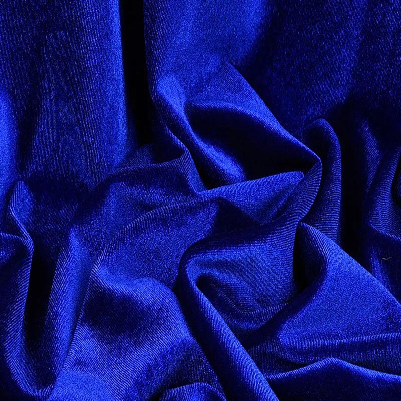 Tela de terciopelo elástico de lujo estampado de leopardo tela de terciopelo ropa de costura trajes tela artesanal