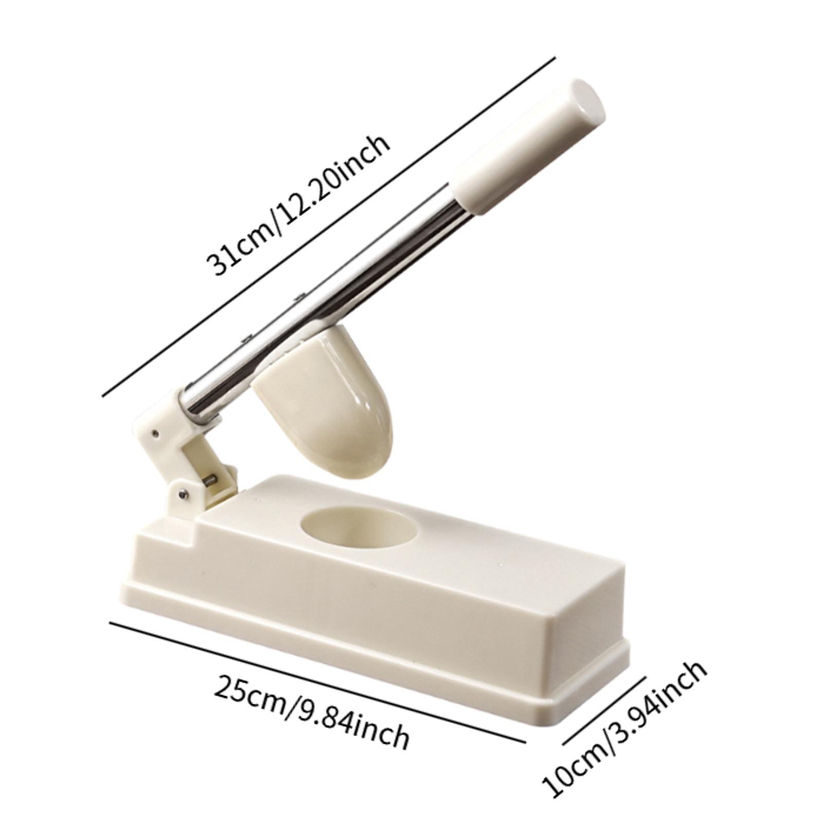 Dumpling wrapper maker ravioli former diy dumpling presser klebrig riskakeskinn bakeverktøy for kjøkken matlaging restaurant: Default Title