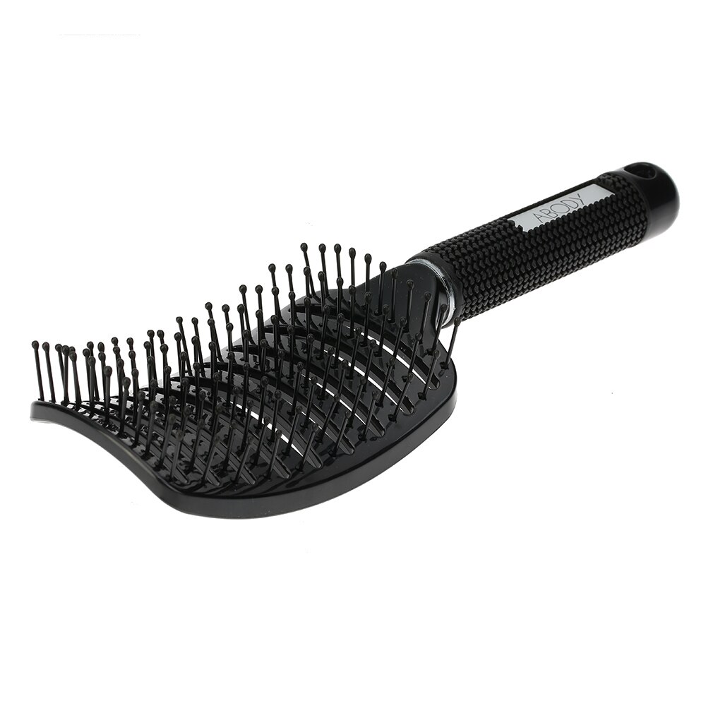 Abody Haar Pinsel Professionelle Haarbürste Friseur Liefert verwicklung pinsel combo für haar combos frauen männer frisur Werkzeuge: Schwarz