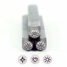 Etincelle/soleil 3mm métal bijoux timbres, Bracelet à bricoler soi-même/bijoux symboles acier timbre