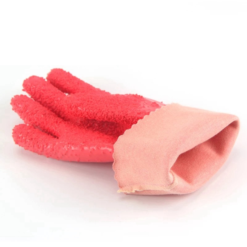 Guantes de limpieza de patatas para pelar rápidamente, herramienta de limpieza de escamas de pescado, raspador de piel de frutas y verduras, accesorios para el hogar