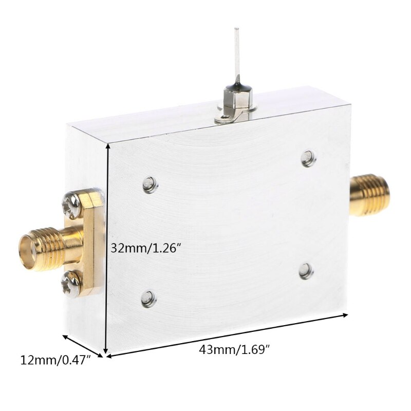 50M-4GHz niedrig Lärm Verstärker LNA Schinken Radio Modul RF FM HF VHF NF = 0,6 dB -110dBm U1JB