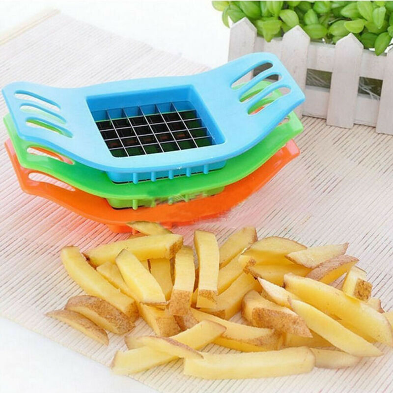 Vegetable Potato Slicer Chips Cutter Chopper Kitchen Tool Stainless Steel Multifunctional Potato Slicer