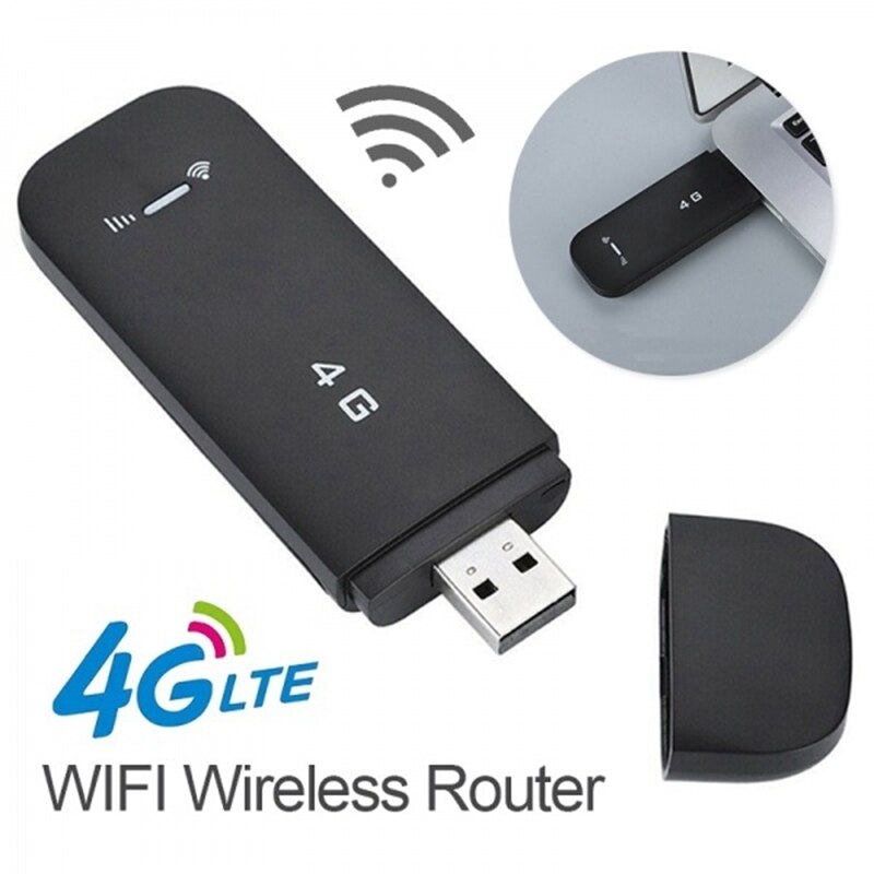 4G Lte Usb Modem Netwerk Adapter Draadloze Usb 150Mbps Netwerkkaart Met Wifi Hotspot Sim Card
