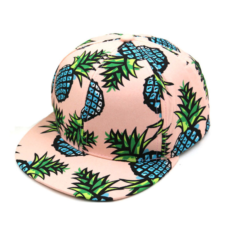Børn ananas baseballcaps snapback justerbar hip-hop hat sommer afslappet ben europæisk stil klassiske sol hatte unisex  #bl1