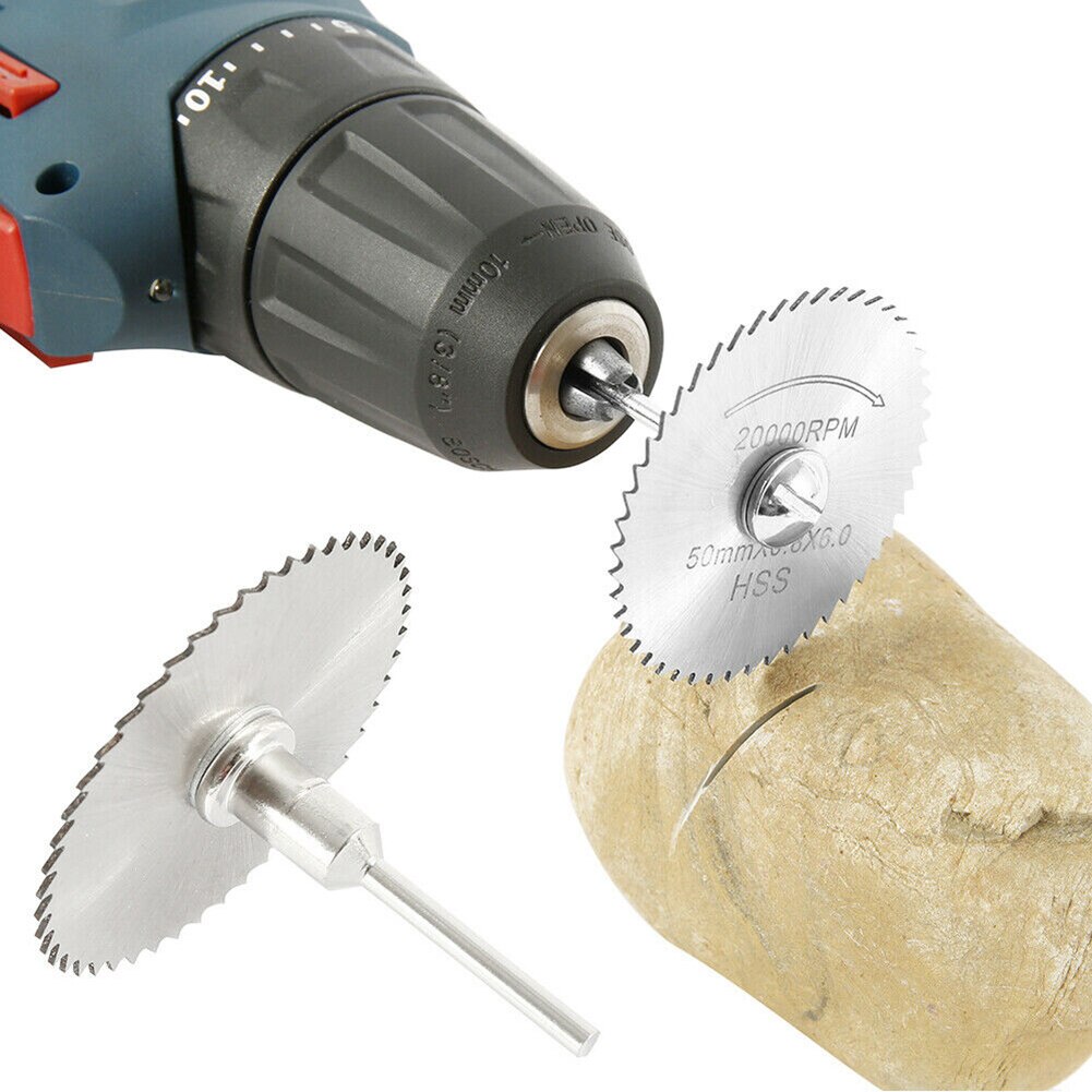 60pcs Diamond Cutting Discs Metal Saw Blade Set HSS Mini Circular Saw Blade For Dremel Rotary Tools Resin Cut-Off Wheels Diamond