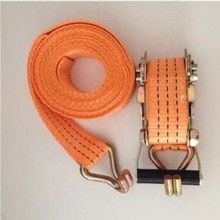 2pcs Ratchet Straps Tie Down Heavy Duty Lorry Lashing Straps For Car Motorcycle Bike With Metal Tow Rope Strong Ratchet Belt