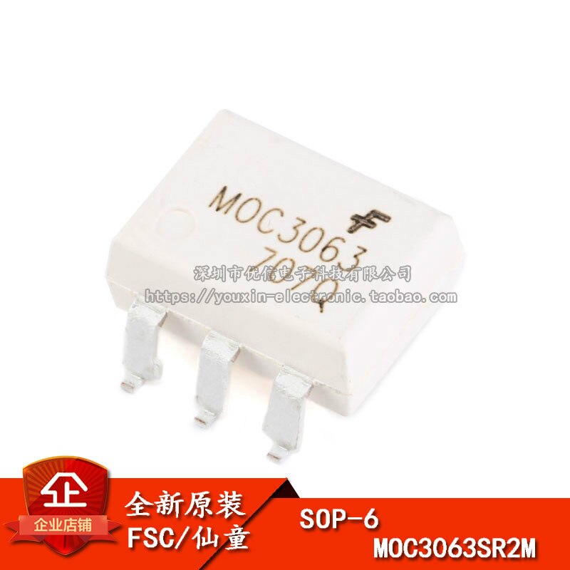 FSC MOC3041M Fairchild optocoupler bidirectional thyristor driver DIP-6 MOC3020M 3022M 3023 3052SR2M 3061 3062M 3081M 3083 SOP-6: MOC3063SR2M SOP-6