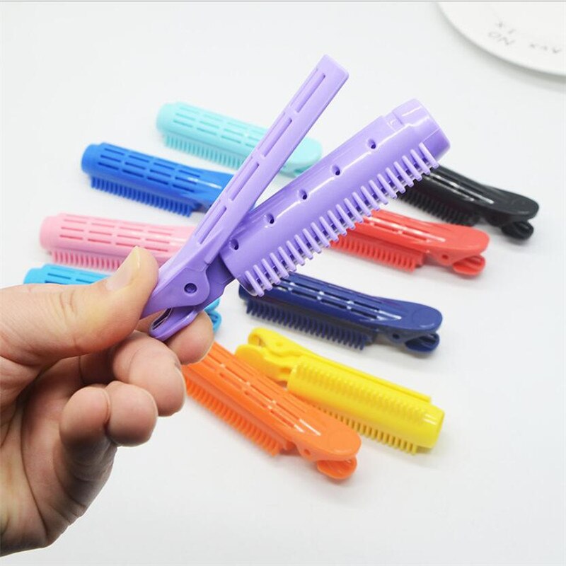 Bigoudis professionnels en plastique, 6 pièces, outils de coiffure, bigoudis naturels, ondulés