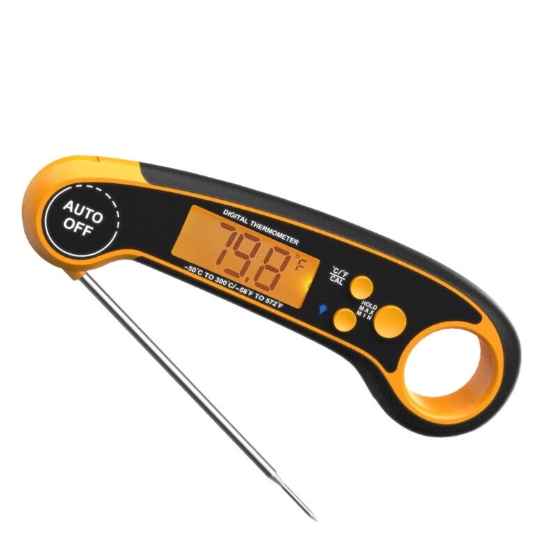 Instant Read Vlees Thermometer Waterdichte Digitale Voedsel Thermometer Met Achtergrondverlichting