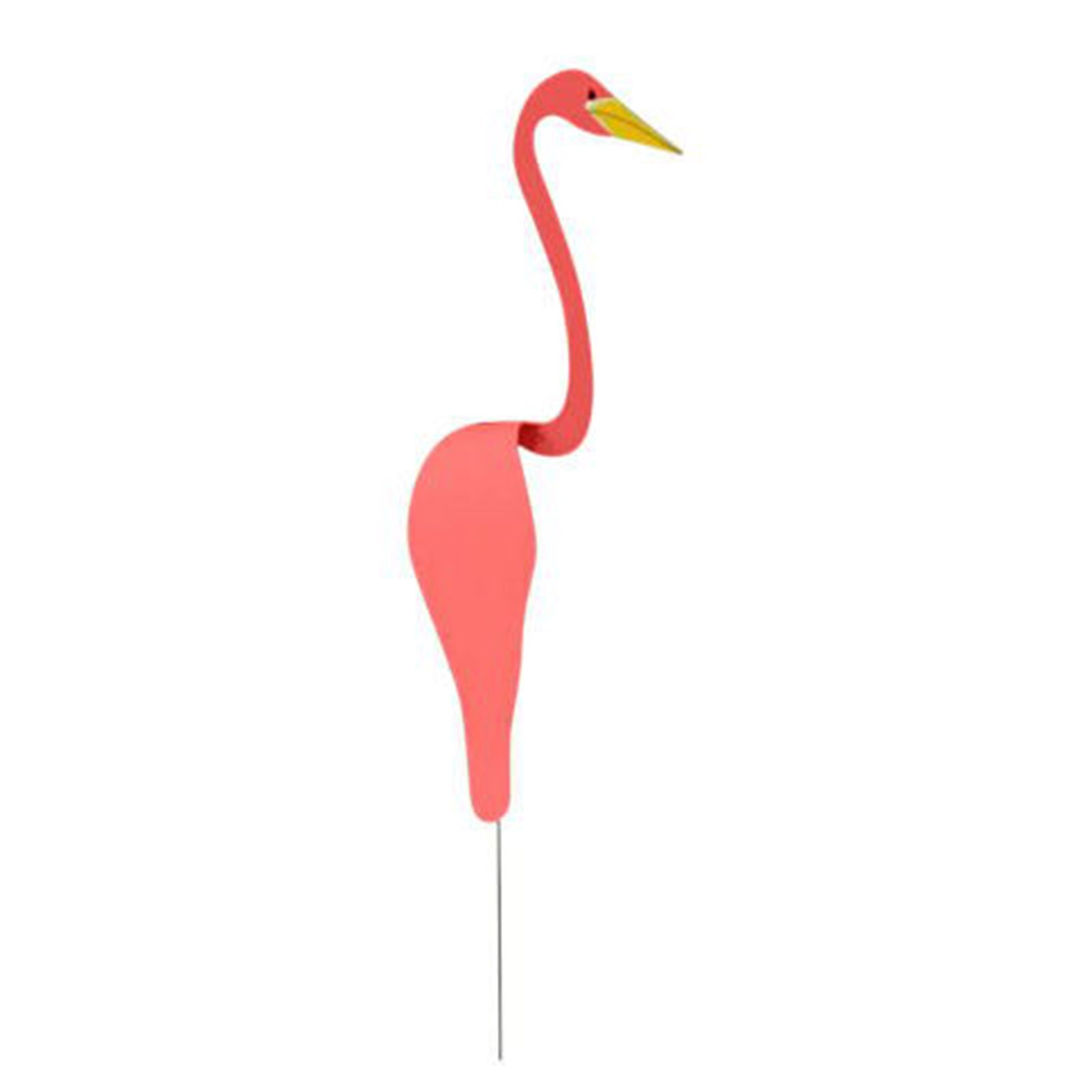 Flamingo Wind Indicator Sculpture Whimsical Rotating Bird Unique Dynamic Bird Garden Home Yard Decoration: 6