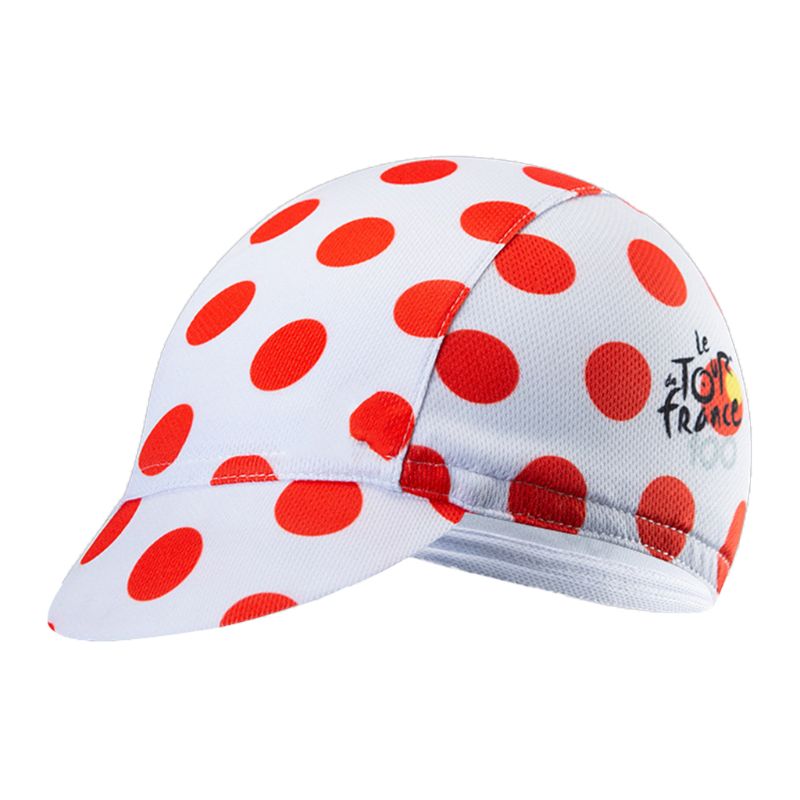 Cycling Hat Quick Dry Breathable Sweat Absorb Bicycle Sun Cap Outdoor Sports Hiking Fishing Tackle Print Free Size Ridin: Red