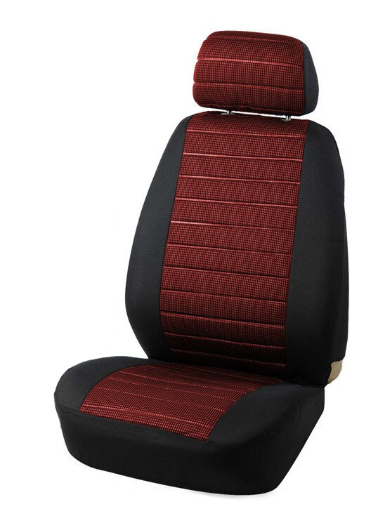 1pcs Multiple Car-style Airbag Compatibled Car Seat Cover Universal Fits Most Auto Interior Accessories Seat Covers Protection: Red-3