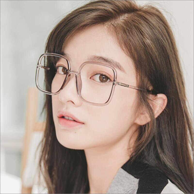 Gafas cuadradas de plástico para mujer, anteojos cuadrados con luz azul, Estilo Vintage, gafas hombres ópticos para miopía, gafas graduadas por ordenador,