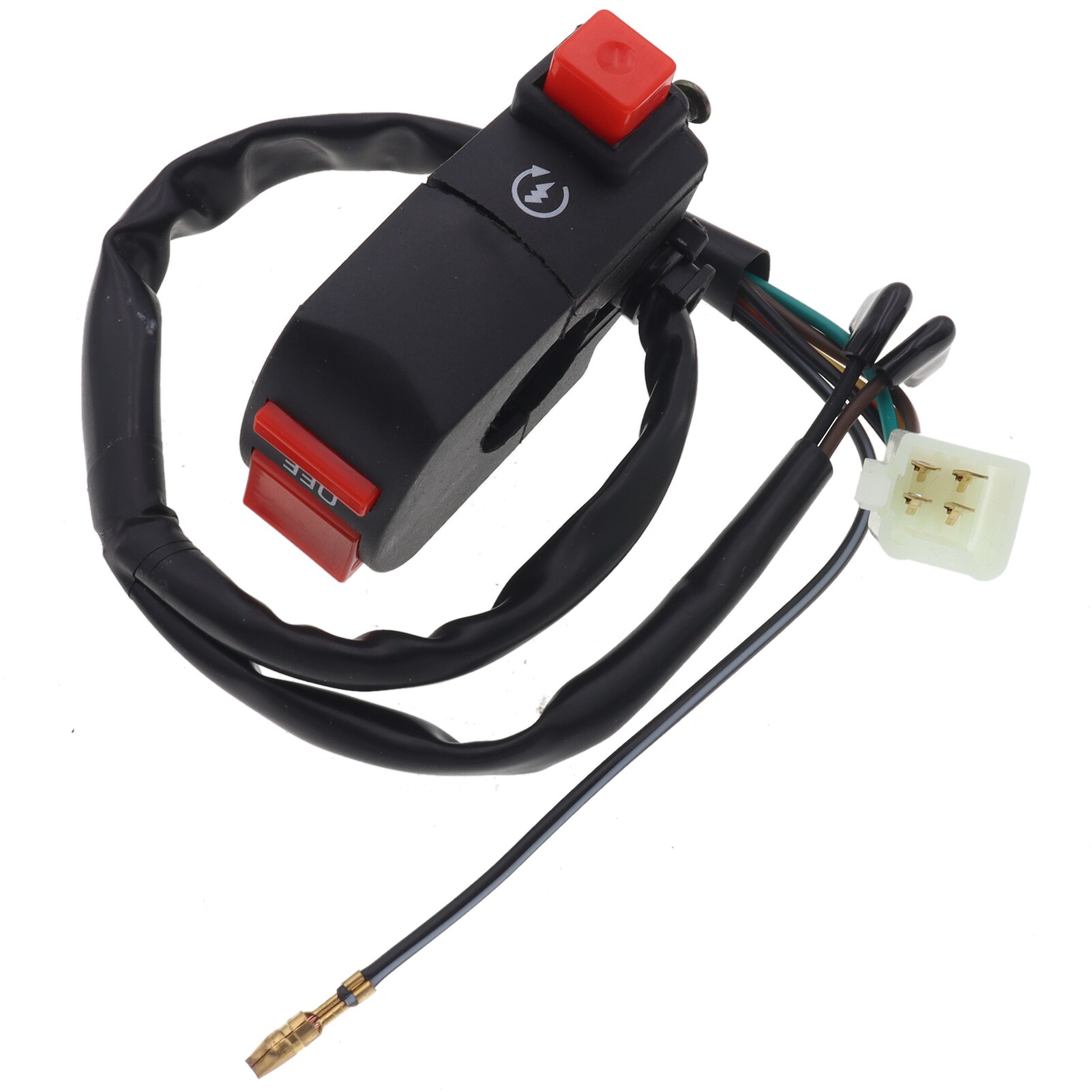 Motorcycle Kill Stop Electric Starter Switch for Dirt Pit Bike ATV Quad