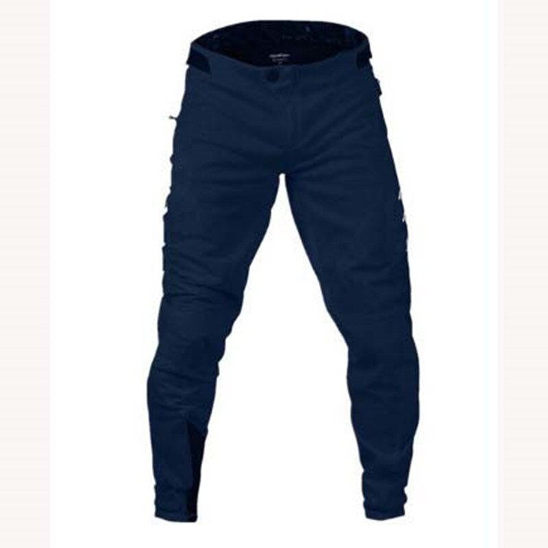 Tld heren baggy fietsbroek mtb rijden racen cross-country motorbroek waterdicht slijtvast losse pasvorm: Blauw / 30