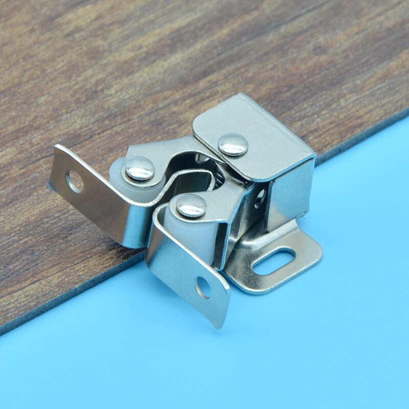 10 Pieces Cabinet Catches Door Closer Snap Buckle Closet Kitchen Lock Furniture Wardrobe Spring Drawer Hardware