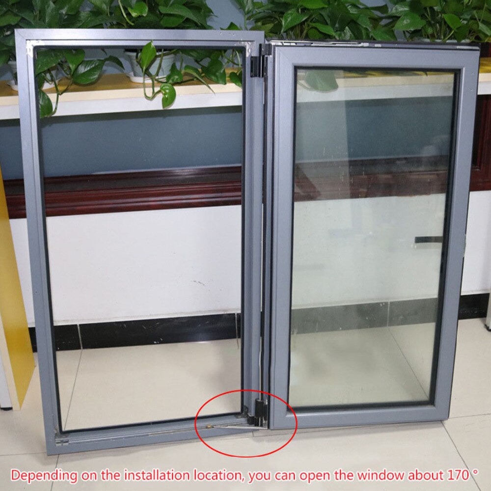 Door Stop Door Window Lock Windproof Safety Window Restrictor Child Safety Lock Stopper Sliding Door Security Sash Cabinet Lock