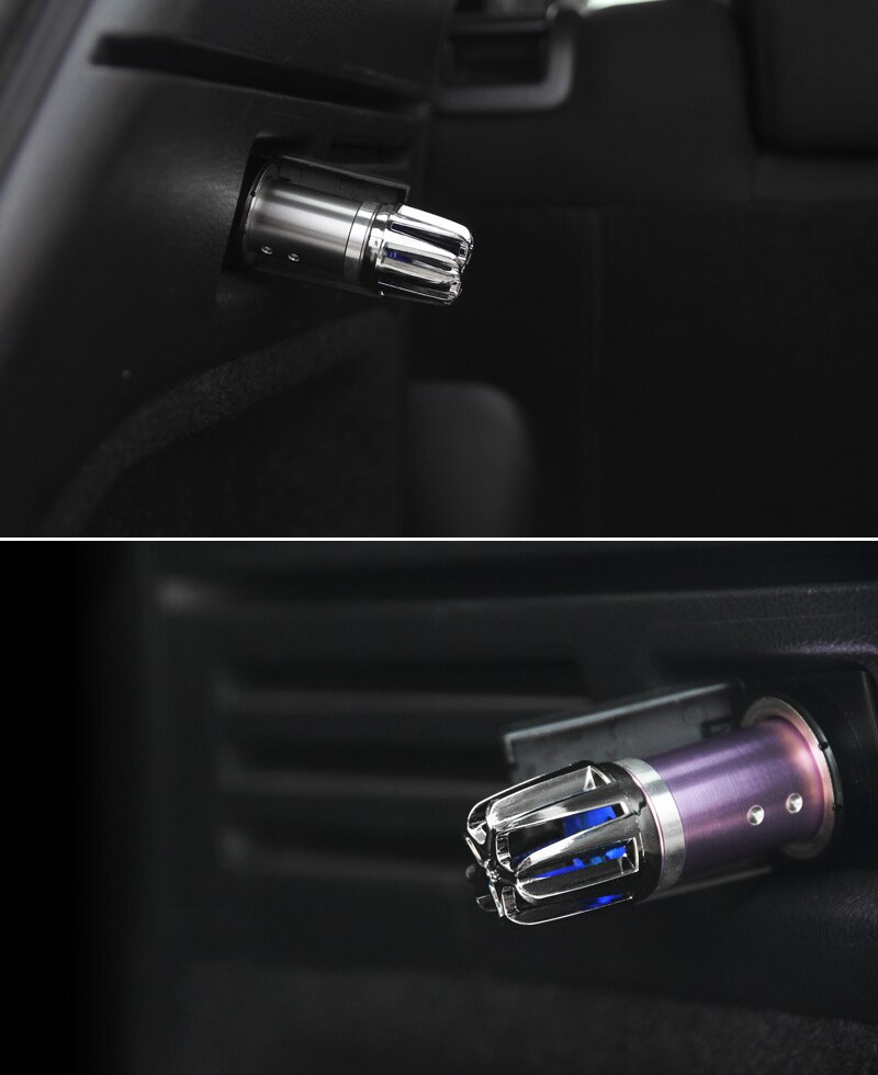 12V Auto Luftreiniger Mini 12v Auto Auto Frische Luft Anion ionisch Reiniger Sauerstoff-Bar Ozon Ionisator Reiniger fahrzeug Lufterfrischer